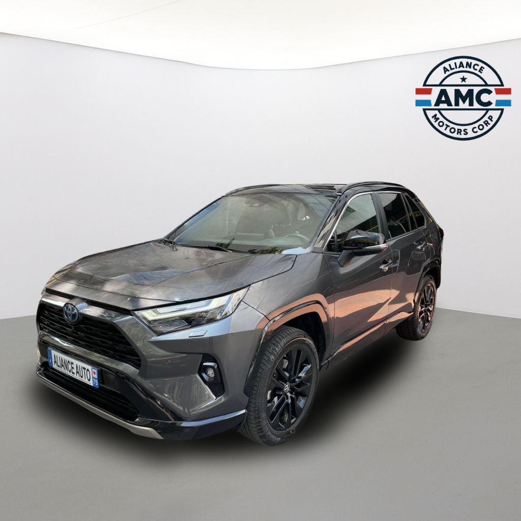 TOYOTA RAV 4 HYBRIDE 218ch COLLECTION 2WD - Toit Panoramique - Pack Confort - 04/2022 - 92.814 KMS